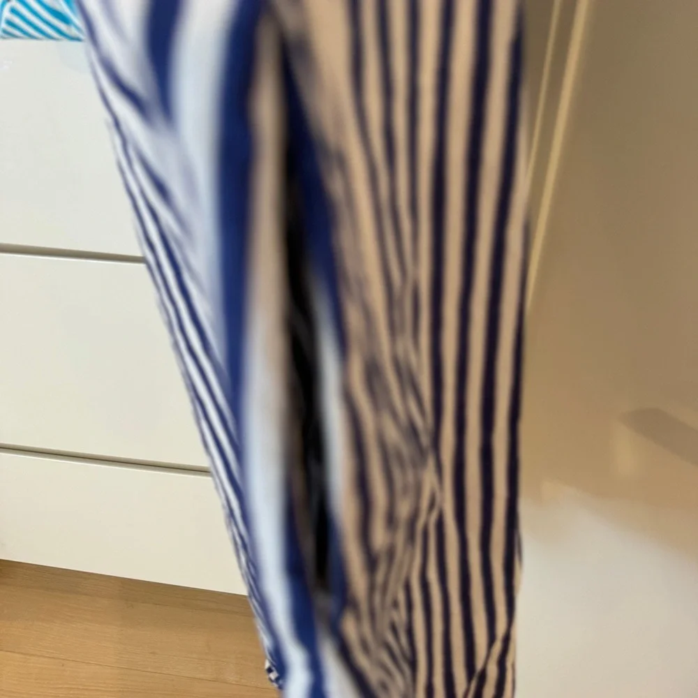 Sara Campbell Ingrid Shirtdress – Blue Stripes – Size XS – Nautical Chic – Excel - Picture 10 of 11